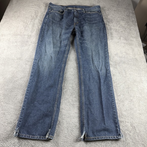 Levi's Other - Levis‎ 559 Relaxed Straight Fit Jeans Mens 38x34 Blue Medium Wash Mid Rise